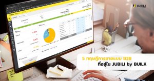 JUBILI by BUILK-โปรแกรม CRM-บริหารทีมขาย-B2B Sales Management-Covid19-บริหารทีมขาย